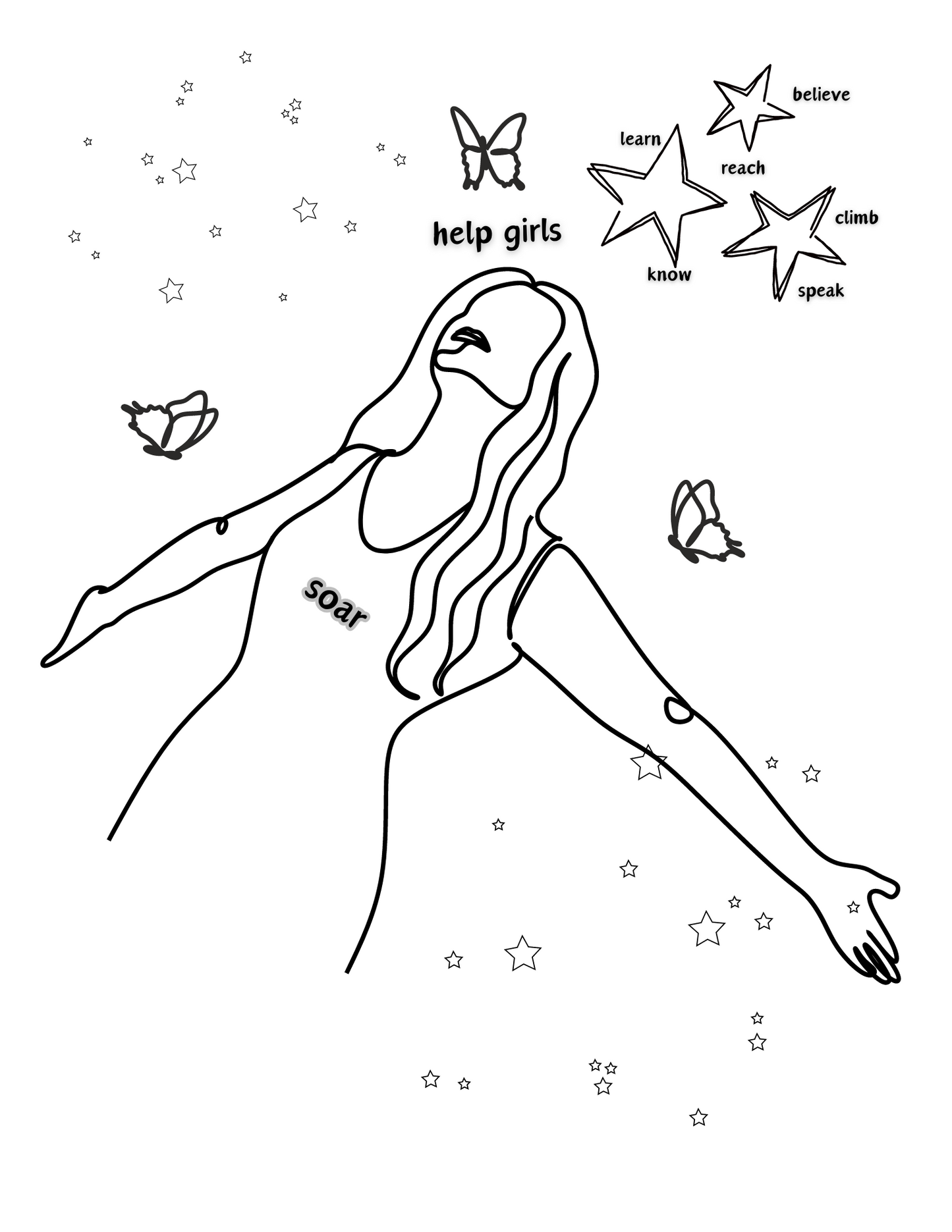 Girl: Body & Power - Color + Discussion Book