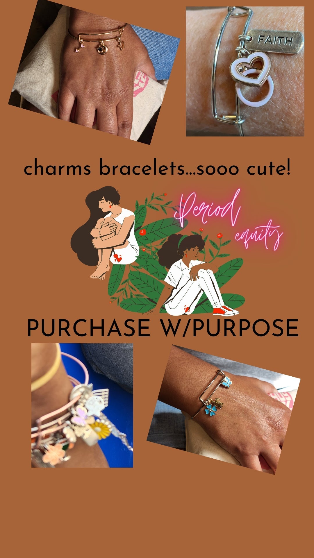 Set of Three Mystery Charm Bracelets